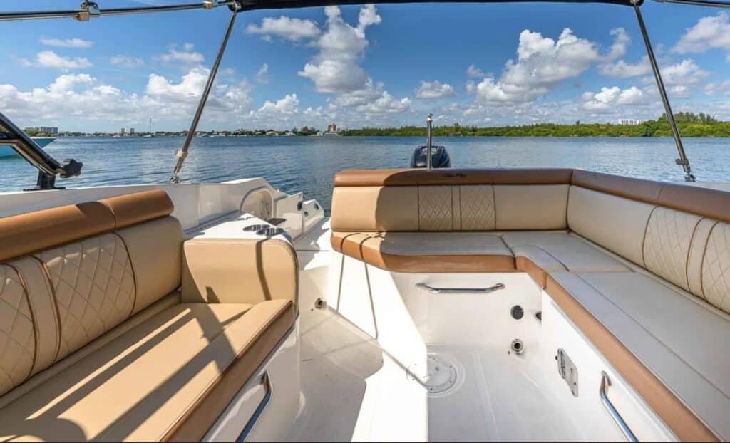 luxury yacht upholstery Fort Lauderdale